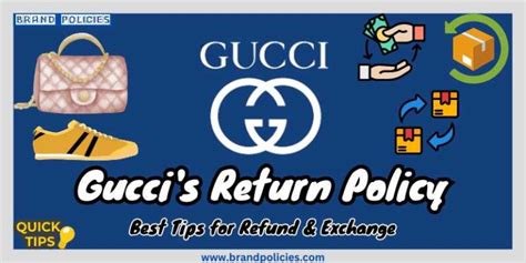 Gucci jewelry return policy